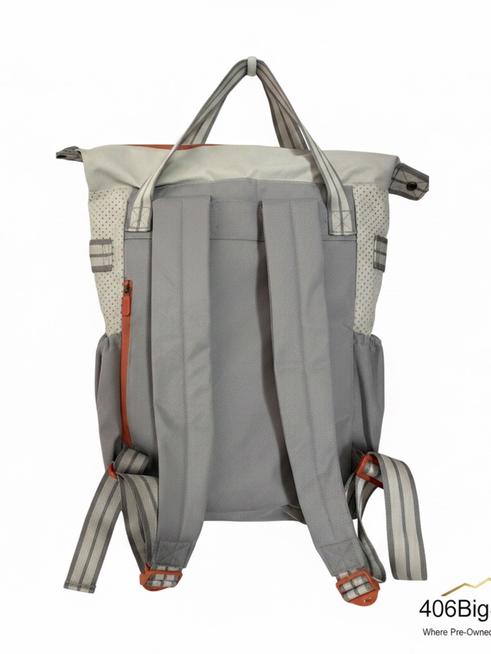 thirty-one Gray and Cream 'Adventure Awaits' Daypack with Teal Accent - Picture 2 of 5